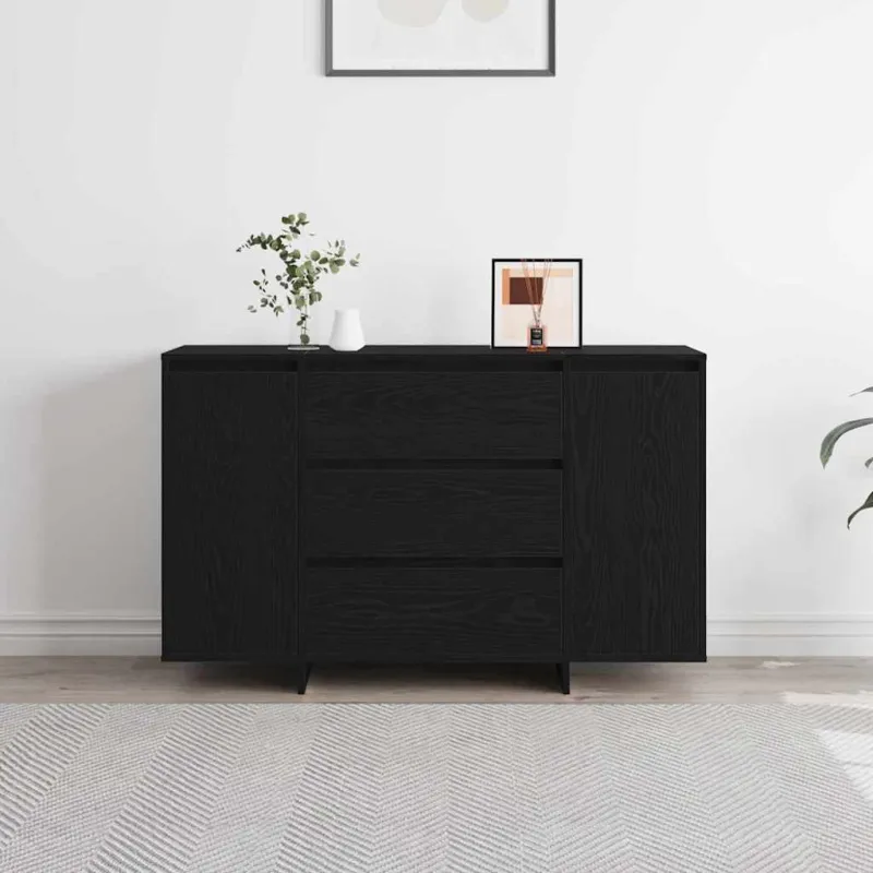 Kabalas Juodas ąžuolas 120 x 41 x 75 cm Apdirbta mediena