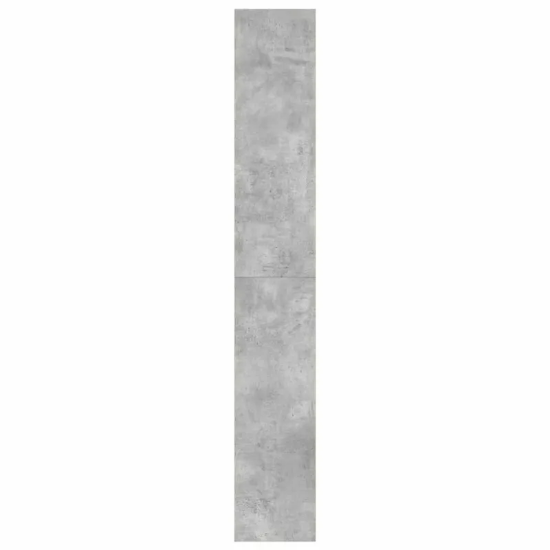 Knygų spinta Betono pilka 100 x 30 x 198 cm Apdirbta mediena