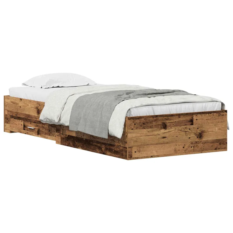 Lovos rėmas Senovinis medis 90 x 200 cm Apdirbta mediena