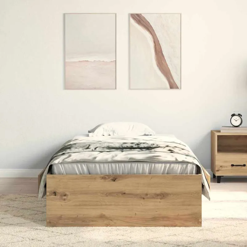 Lovos rėmas Amatininkų ąžuolas 90 x 190 cm Apdirbta mediena