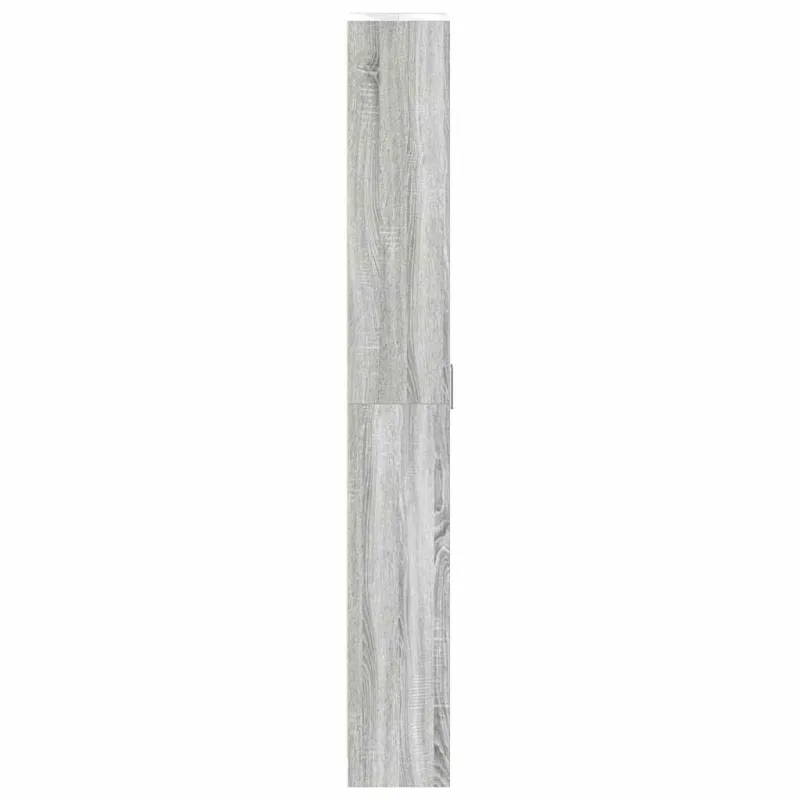Spinta Pilkas Sonoma 55 x 25 x 189 cm Apdirbta mediena