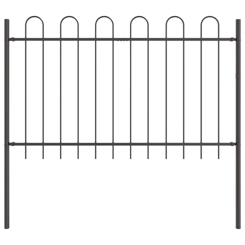 Sodo tvora 2 pcs Pilka 3,4 x 1,2 m Miltelinis plienas