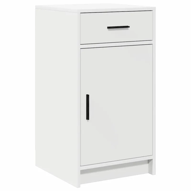 Makiažo stalas 2 pcs Balta 50 x 41 x 135 cm Apdirbta mediena