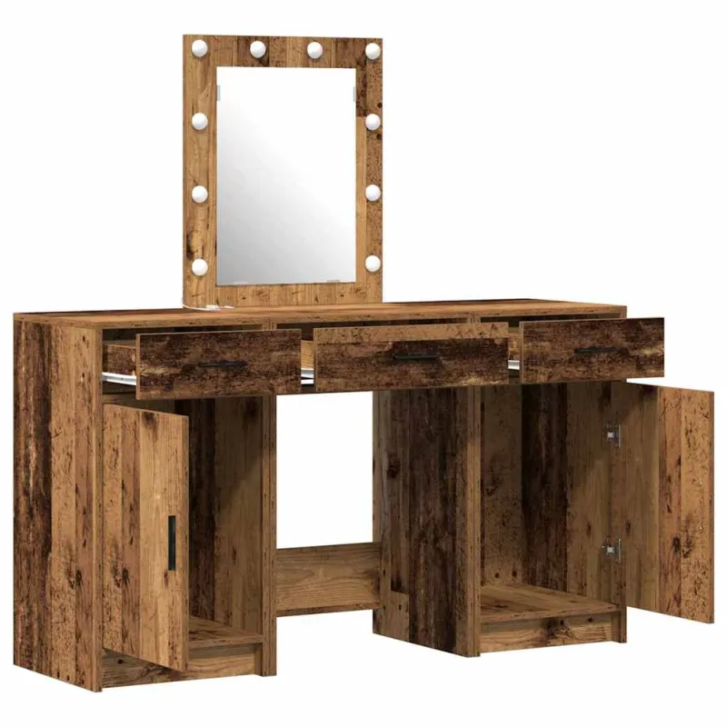 Makiažo stalas Ruda 50 x 41 x 135 cm Apdirbta mediena