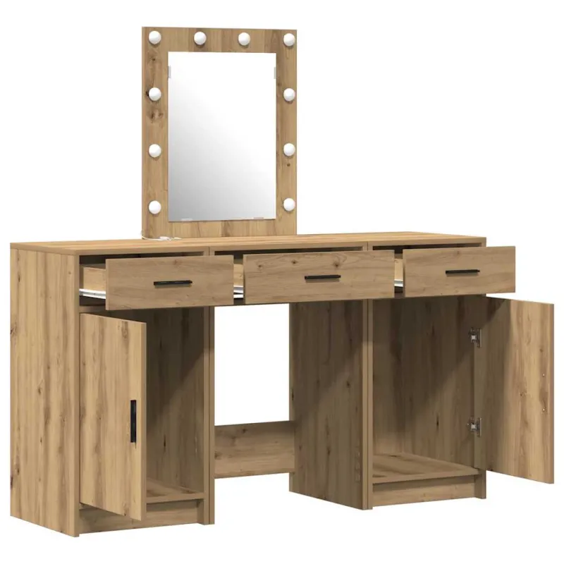 Makiažo stalas Ruda 50 x 41 x 135 cm Apdirbta mediena