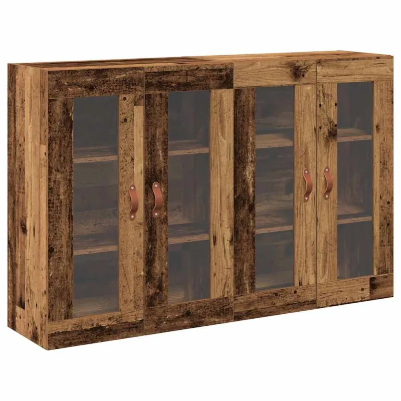 Sieniniai baldai 2 pcs Senovinis medis 69,5 x 34 x 90 cm