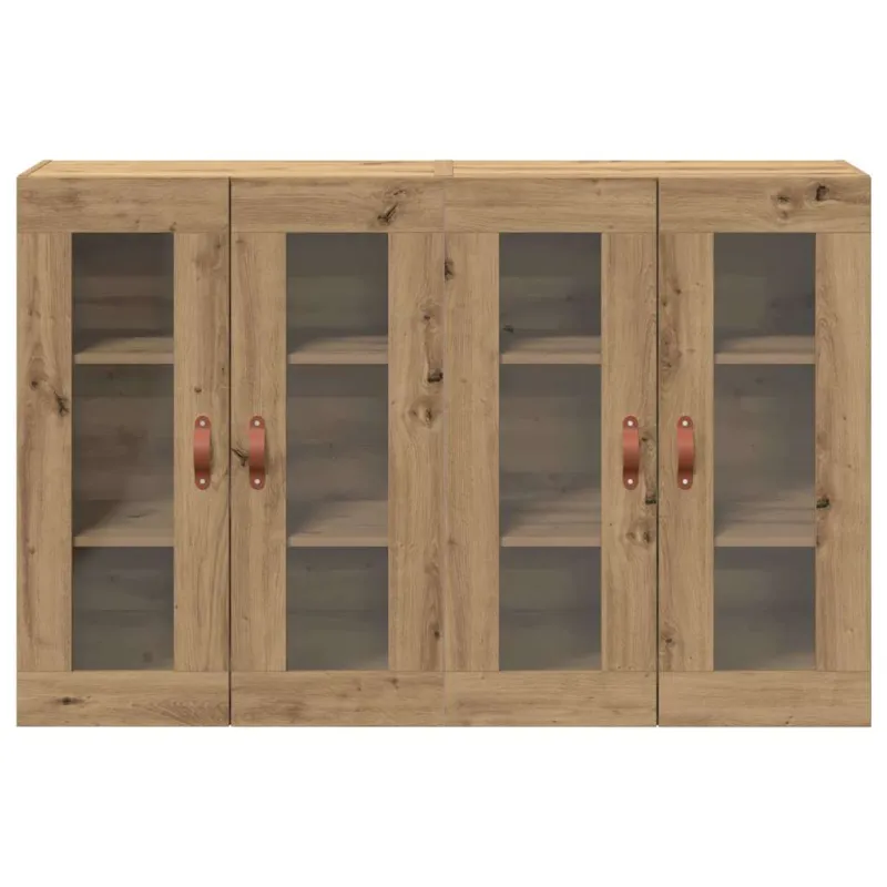 Sieniniai baldai 2 pcs Amatininkų ąžuolas 69,5 x 34 x 90 cm