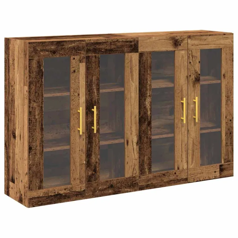 Sieniniai baldai 2 pcs Senovinis medis 69,5 x 34 x 90 cm
