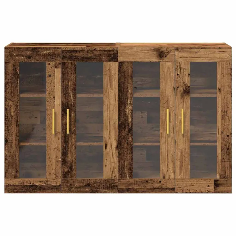 Sieniniai baldai 2 pcs Senovinis medis 69,5 x 34 x 90 cm