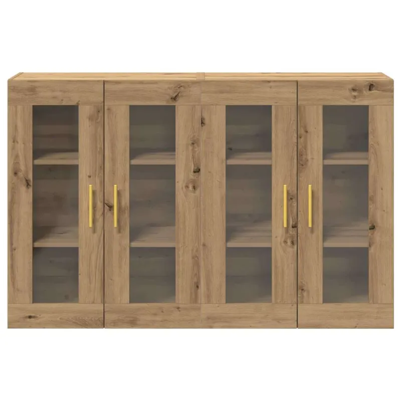 Sieniniai baldai 2 pcs Amatininkų ąžuolas 69,5 x 34 x 90 cm