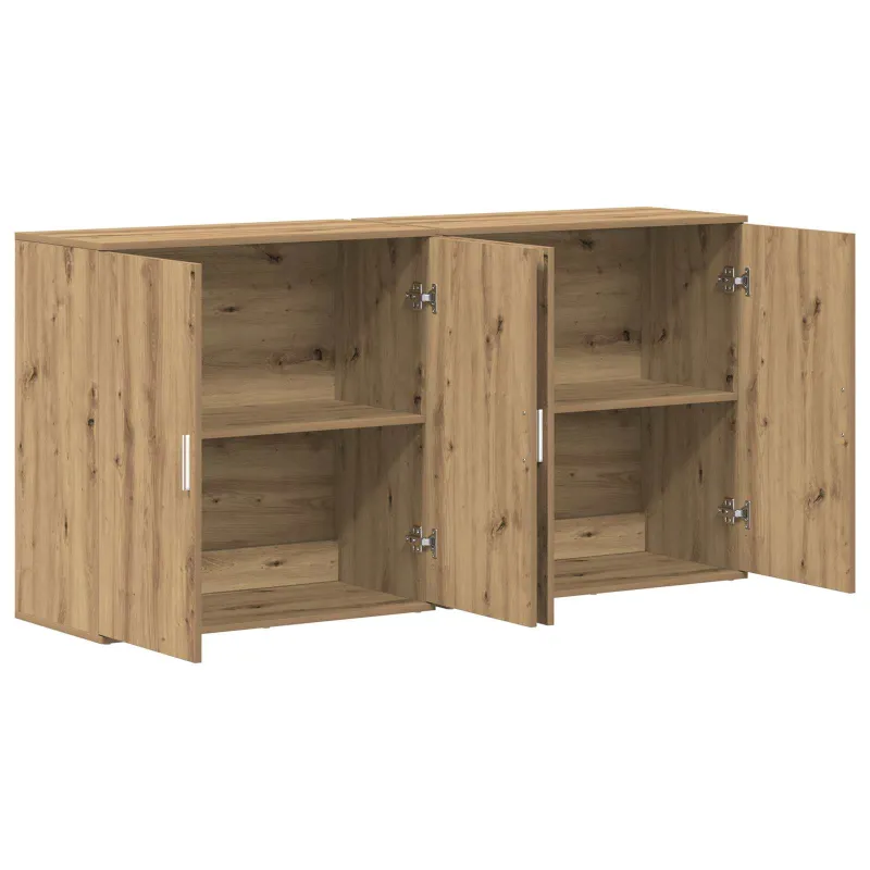 Kabalas 2 pcs Amatininkų ąžuolas 79 x 38 x 80 cm