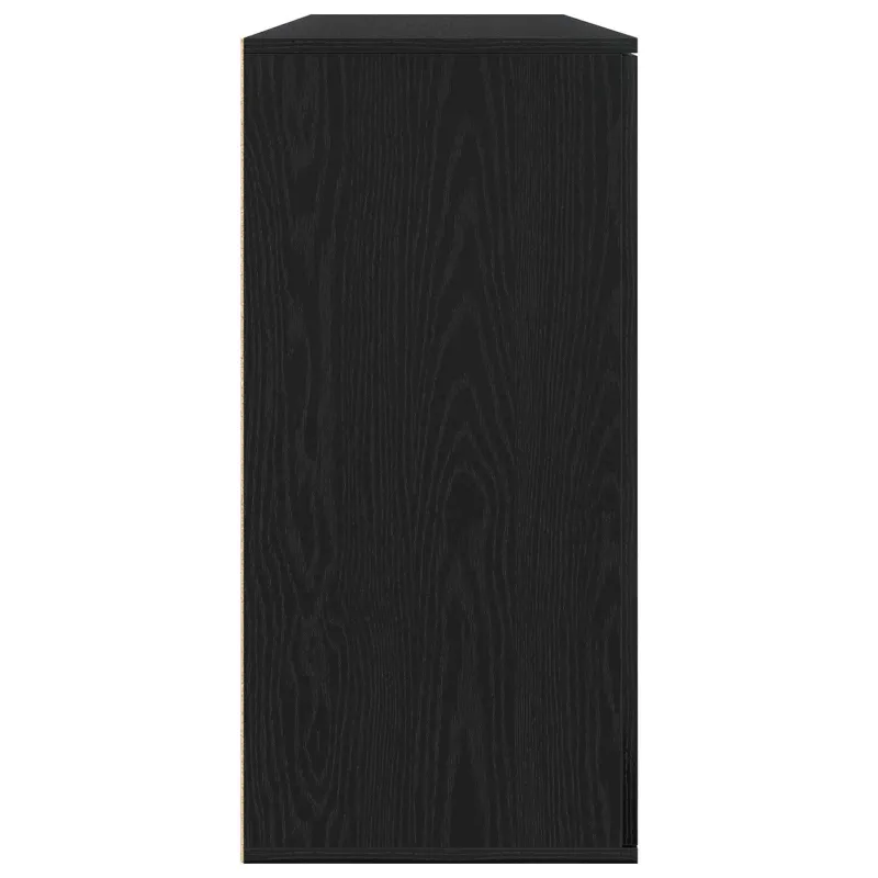 Kabalas 2 pcs Juodas ąžuolas 79 x 38 x 80 cm Apdirbta mediena