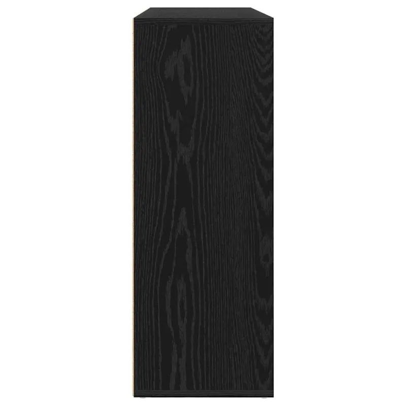 Kabalas 2 pcs Juodas ąžuolas 60 x 31 x 84 cm Apdirbta mediena