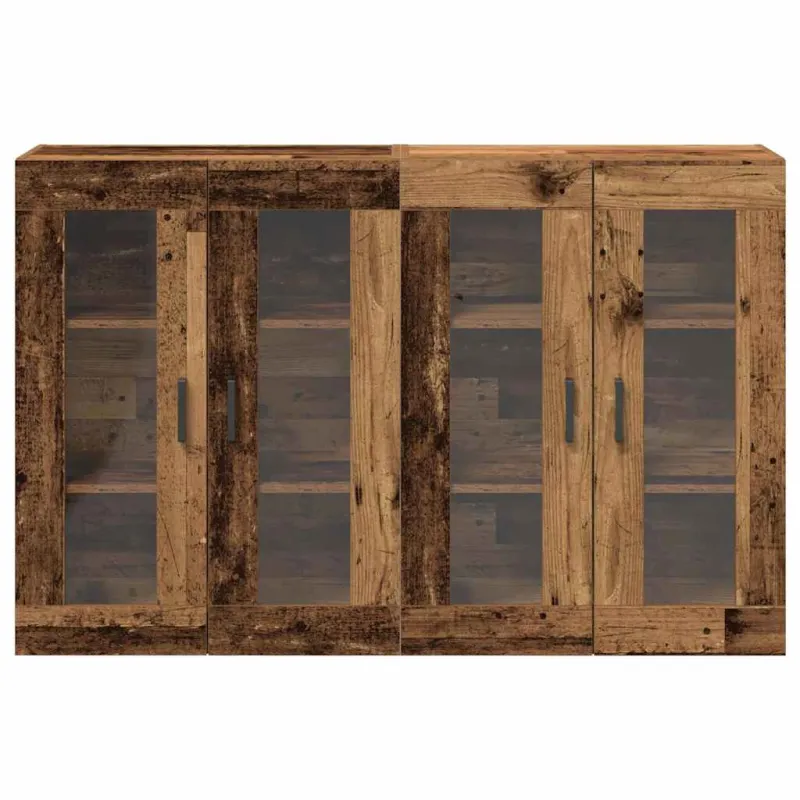 Sieniniai baldai 2 pcs Senovinis medis 69,5 x 34 x 90 cm