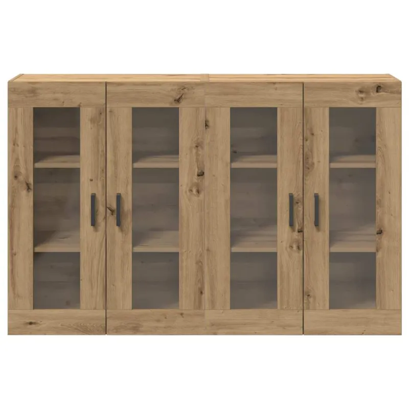 Sieniniai baldai 2 pcs Amatininkų ąžuolas 69,5 x 34 x 90 cm