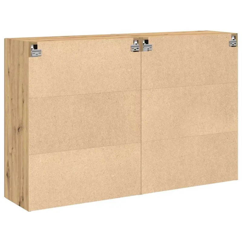 Sieniniai baldai 2 pcs Amatininkų ąžuolas 69,5 x 34 x 90 cm