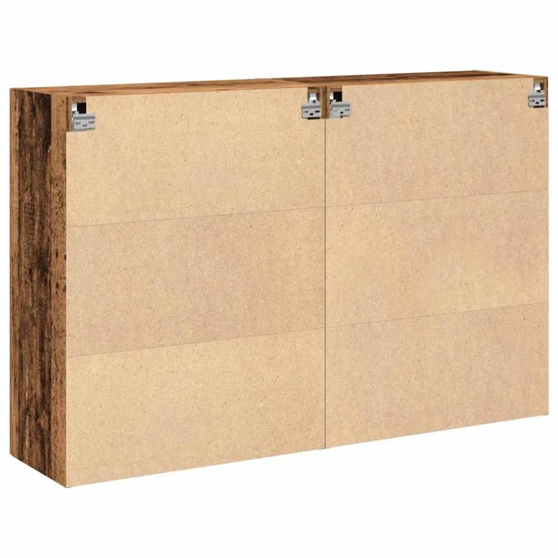 Sieniniai baldai 2 pcs Senovinis medis 69,5 x 34 x 90 cm