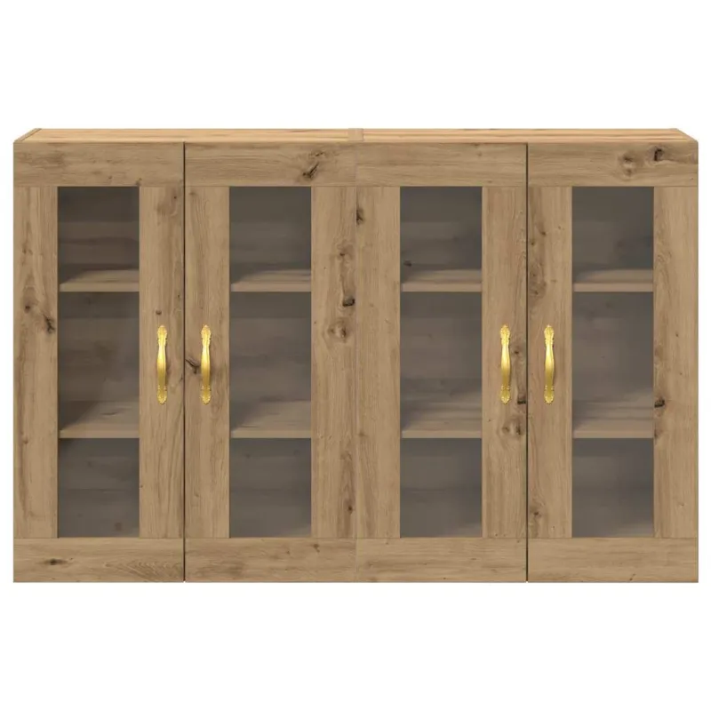 Sieniniai baldai 2 pcs Amatininkų ąžuolas 69,5 x 34 x 90 cm