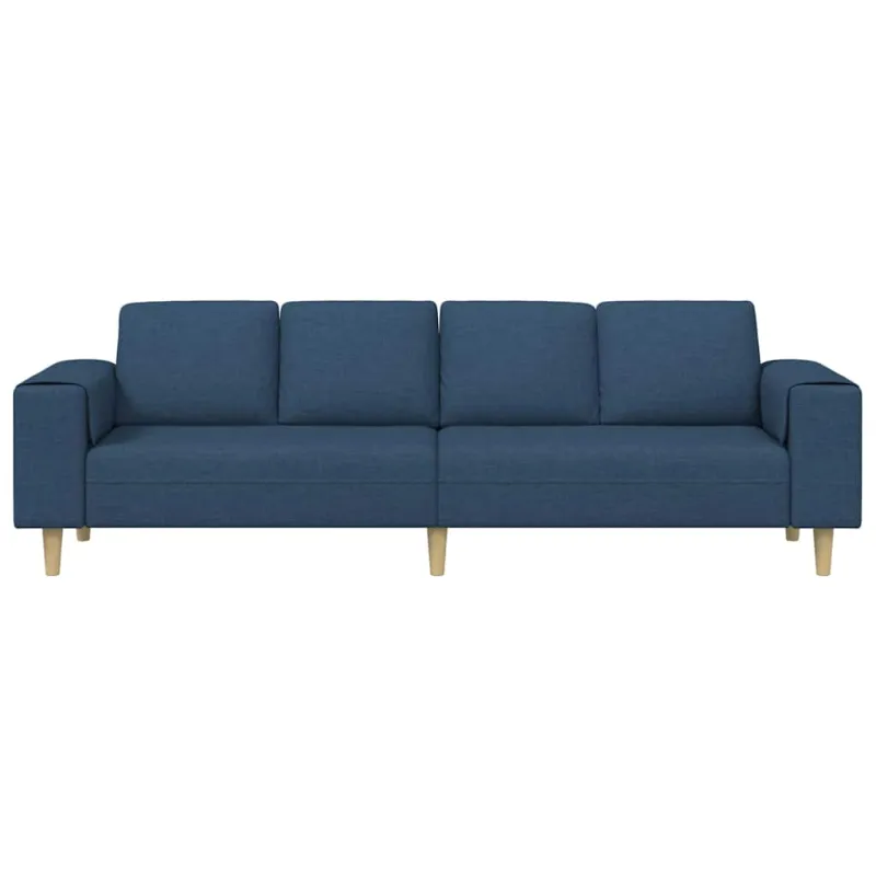 Svetainės sofa Mėlyna 250 x 77 x 76 cm Poliesteris