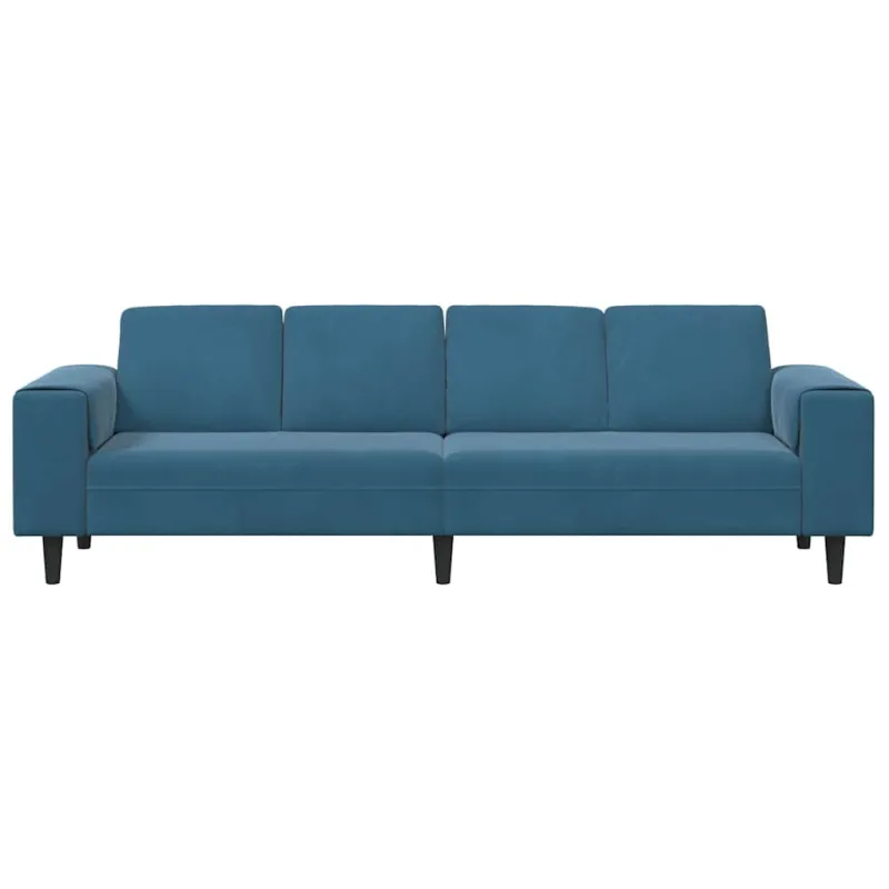 Svetainės sofa Mėlyna 250 x 77 x 76 cm
