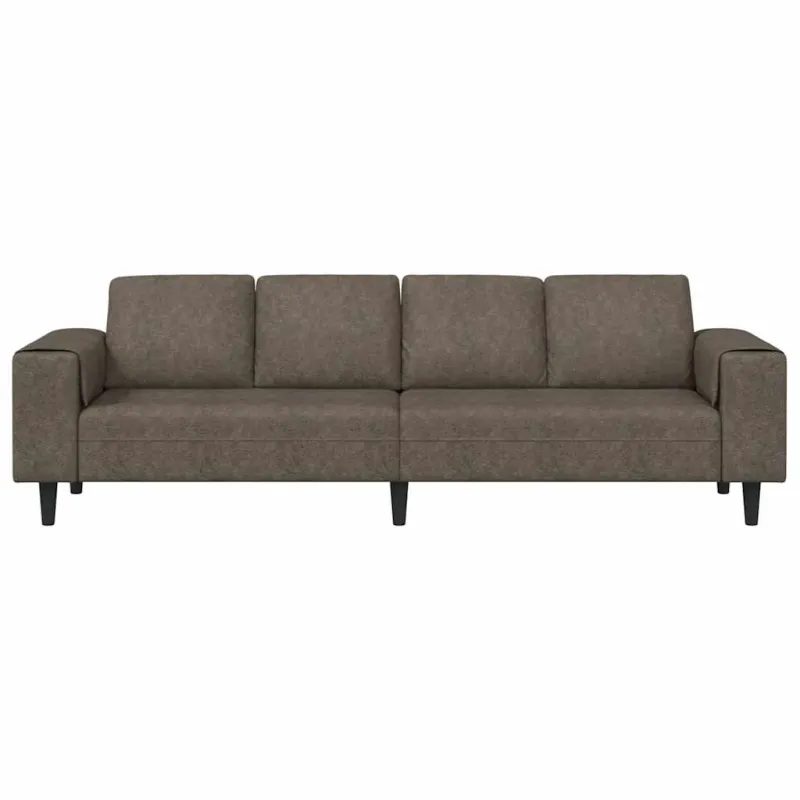 Svetainės sofa Tamsiai pilka 250 x 77 x 76 cm