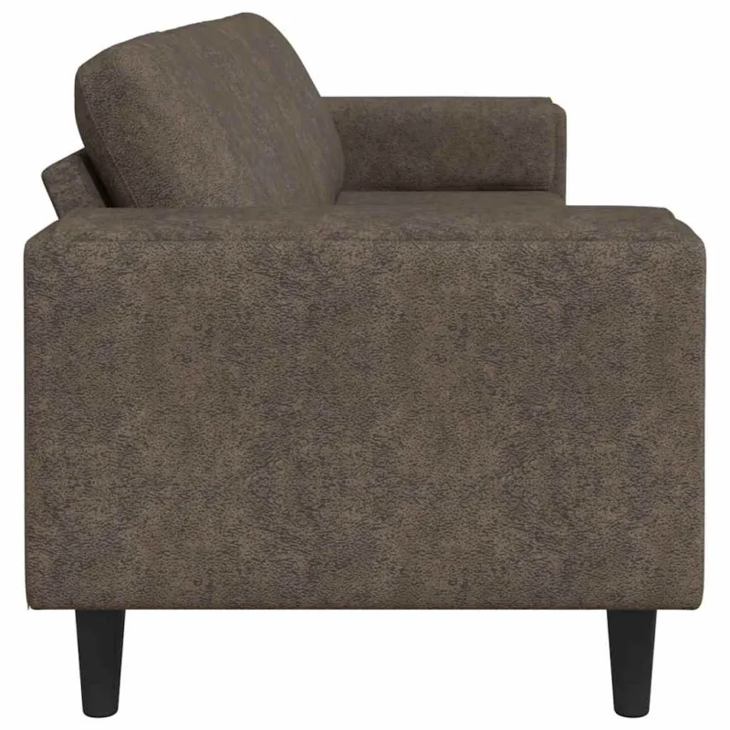 Svetainės sofa Tamsiai pilka 250 x 77 x 76 cm