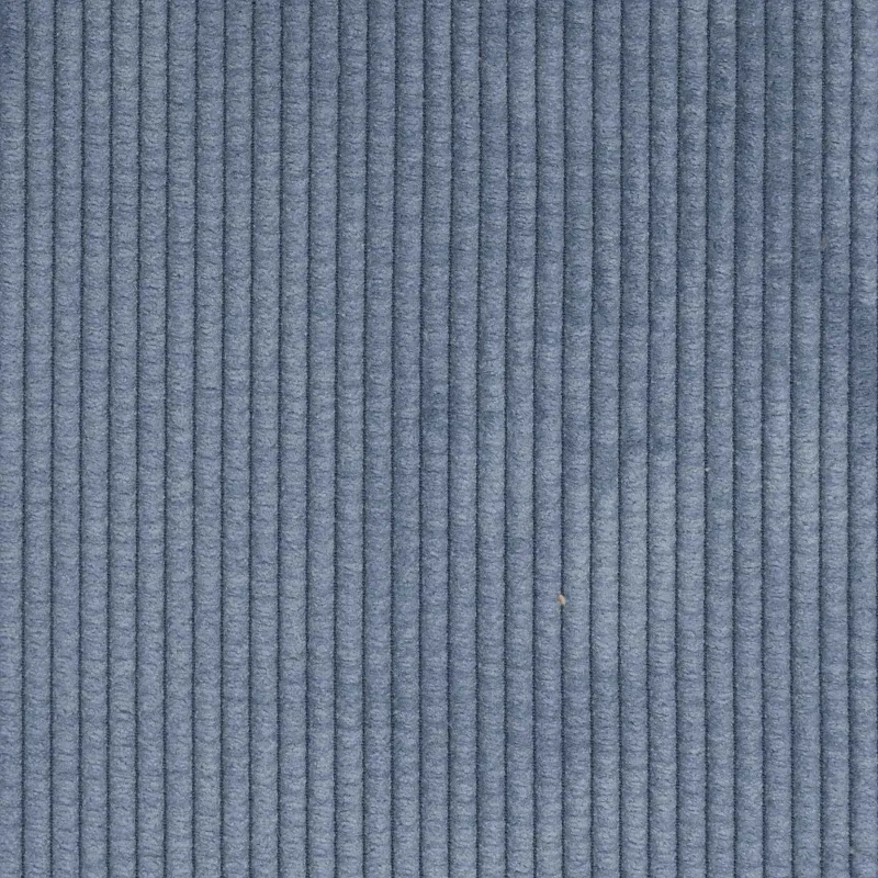 Sofa Mėlyna 250 x 188 x 76 cm Kordūrinis audinys