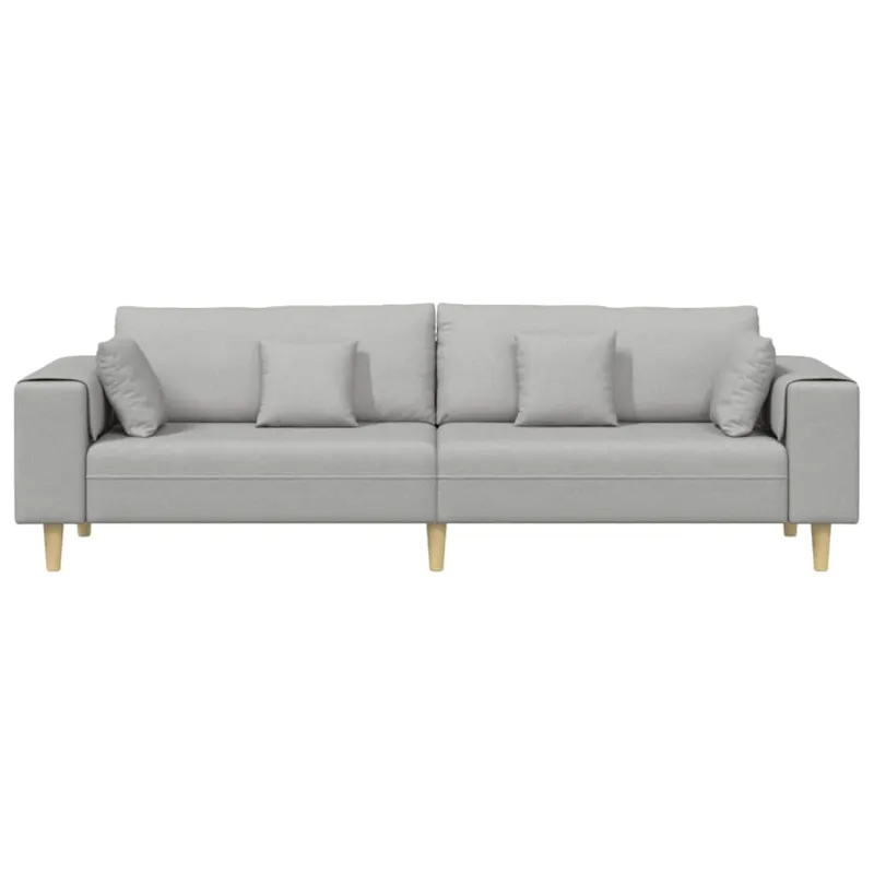 Sofa Debesų pilka 250 x 77 x 76 cm audinys