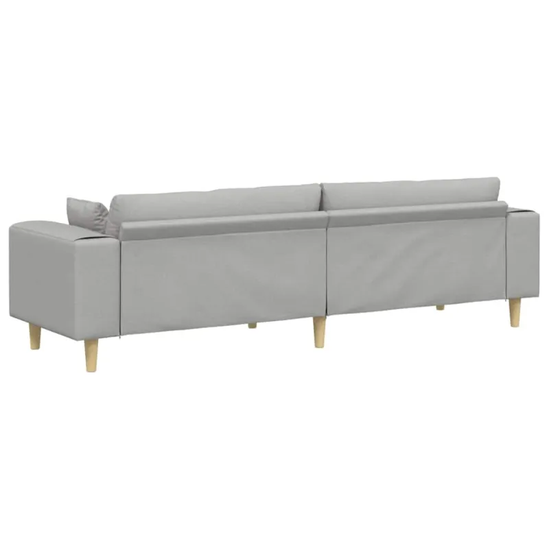 Sofa Debesų pilka 250 x 77 x 76 cm audinys